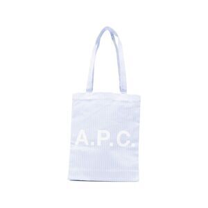 A.P.C. Blue Tote Bags Women